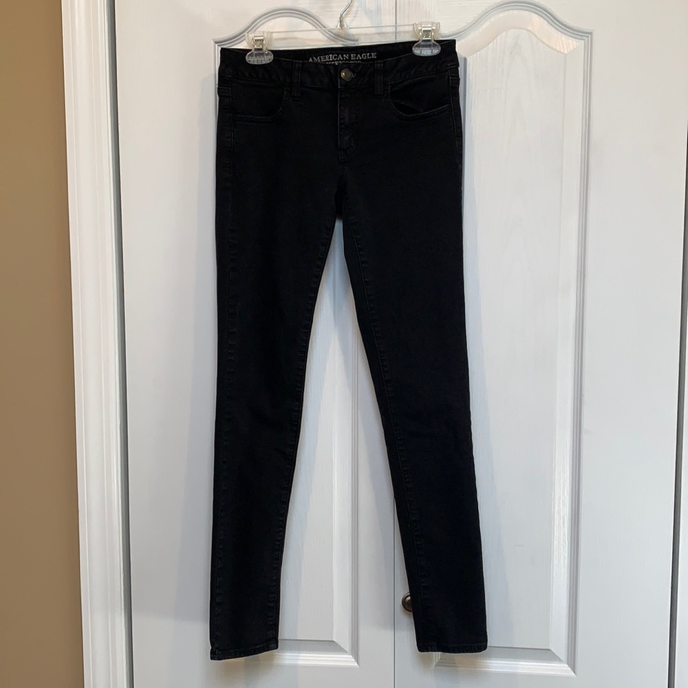 American Eagle Outfitters Black Jean Jeggings